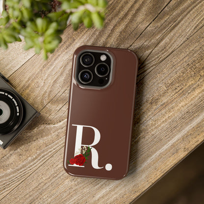 Personalized Letter R MagSafe iPhone® Case