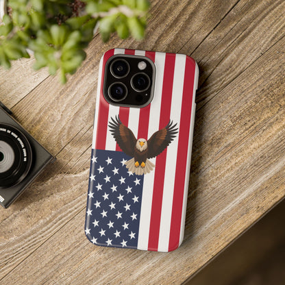 American Flag Magnetic Eagle Phone Case