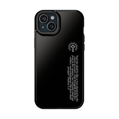 She Shall be Planted MagSafe iPhone® Case Black