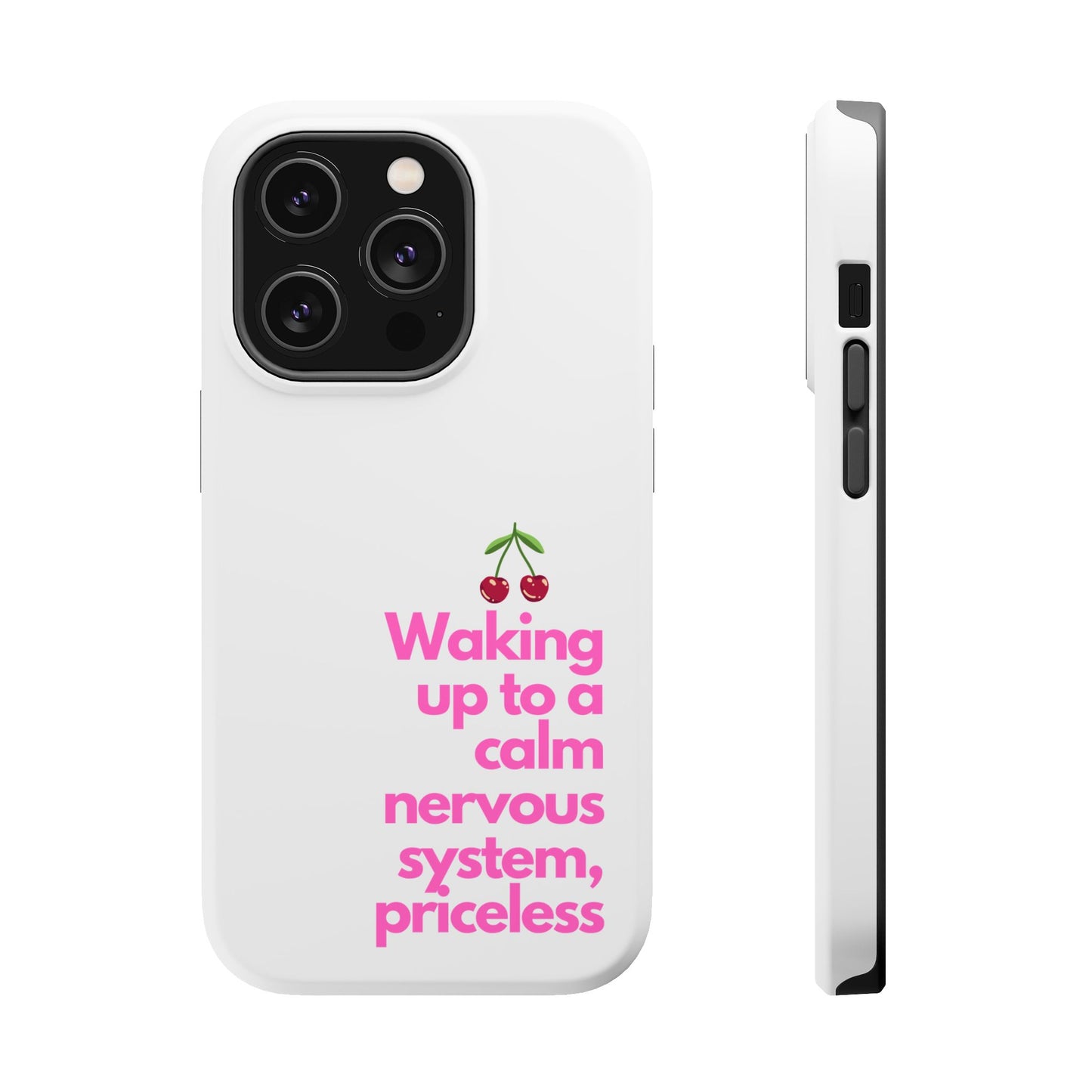 Stay Calm MagSafe iPhone® Case White
