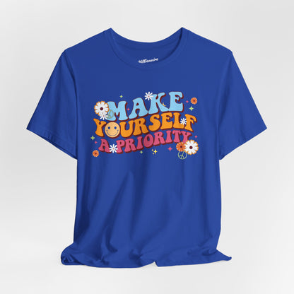 Make Yourself a Priority Soft Cotton Tee