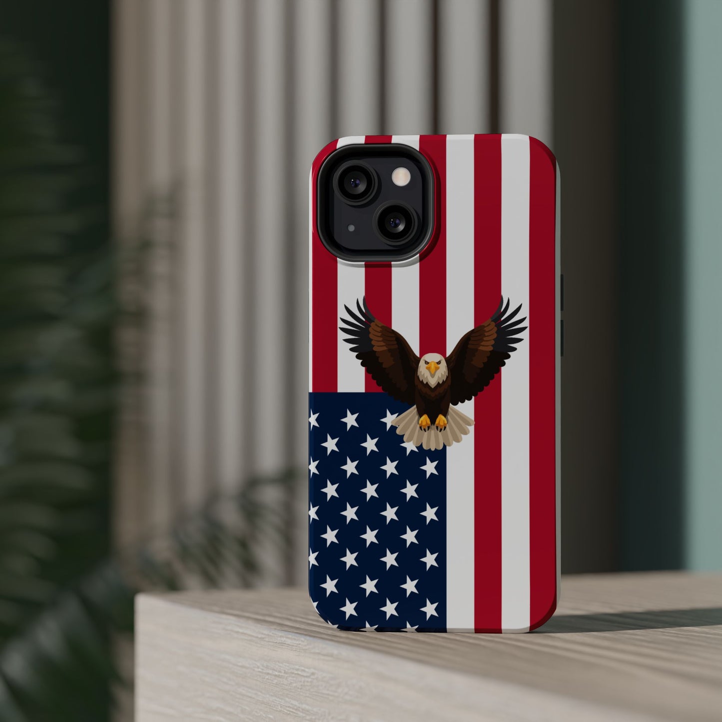 American Flag Magnetic Eagle Phone Case