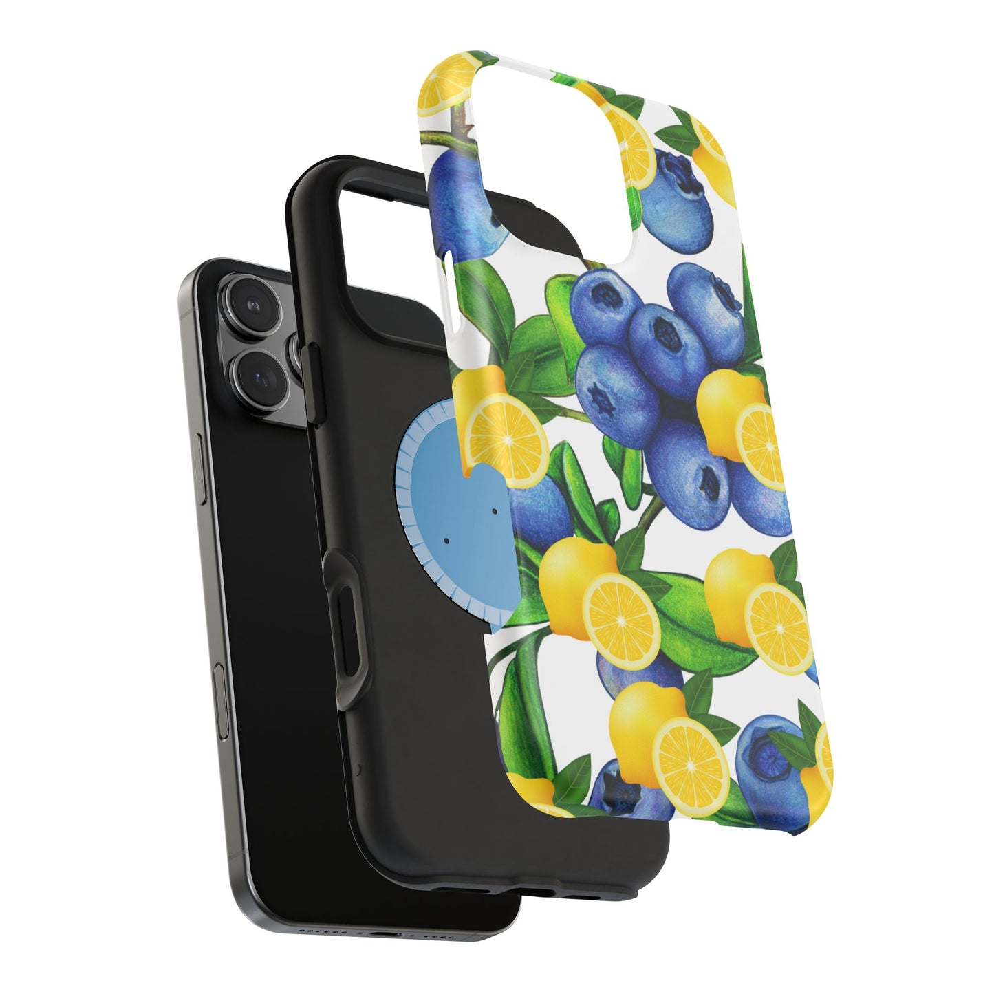 Blueberry Lemon Bliss MagSafe iPhone® Case