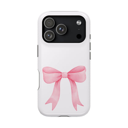Pink Bow  MagSafe iPhone® Case