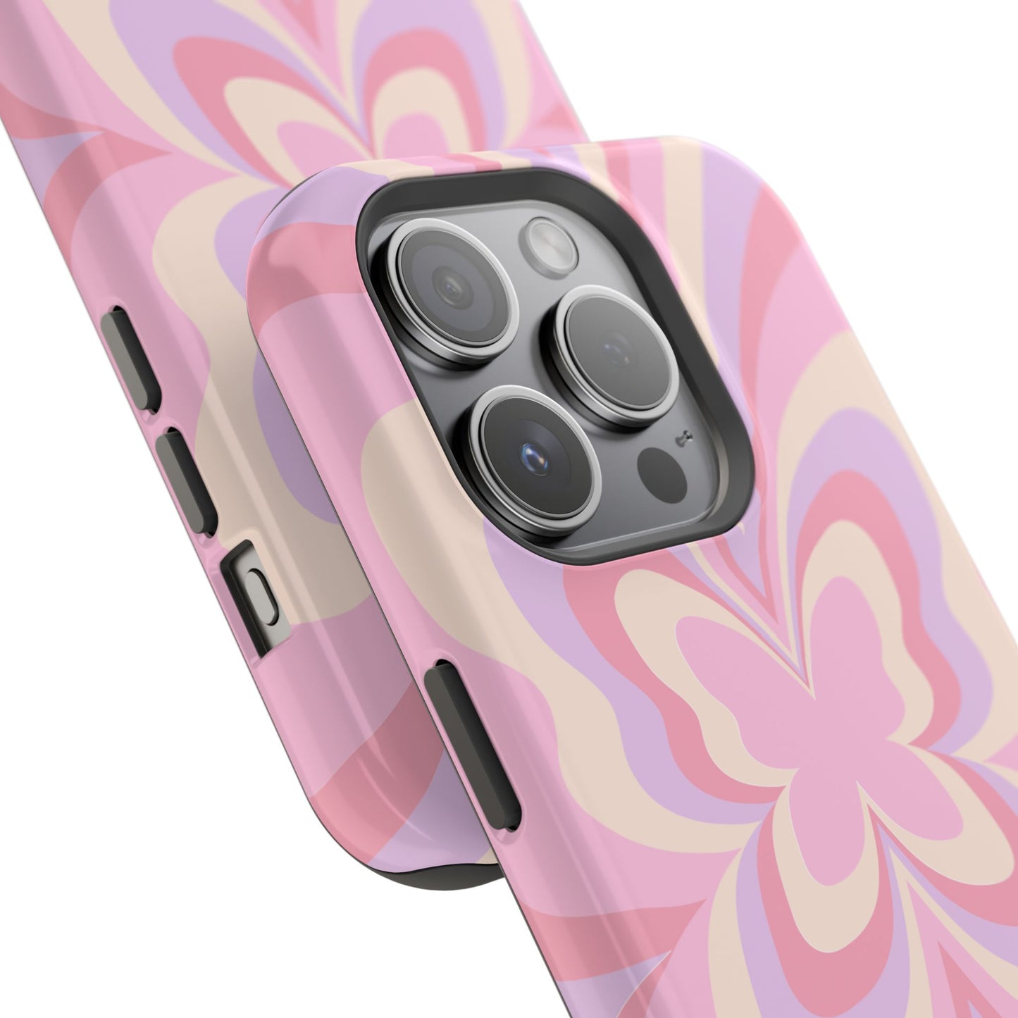 Pink Bow & Butterfly MagSafe iPhone® Case