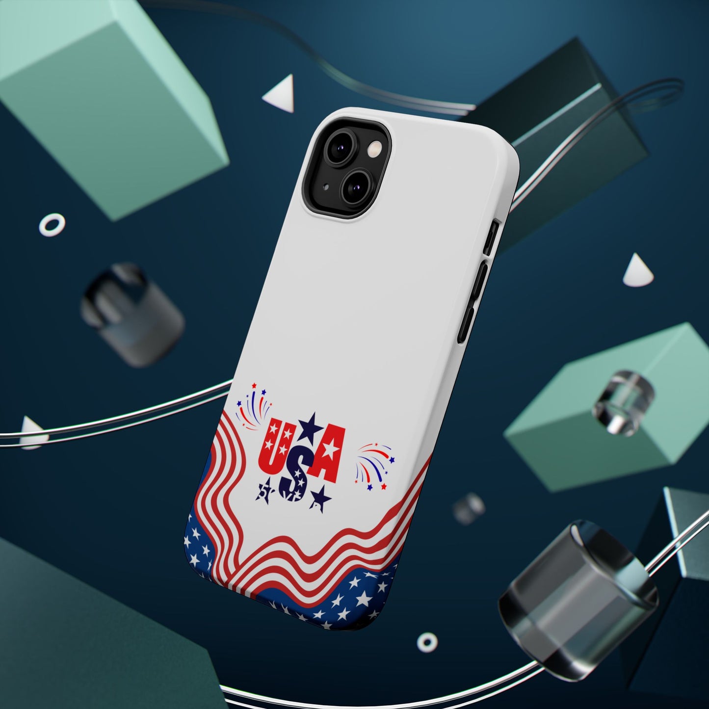 Patriotic Magnetic Phone Case 250 Years Anniversary USA Design