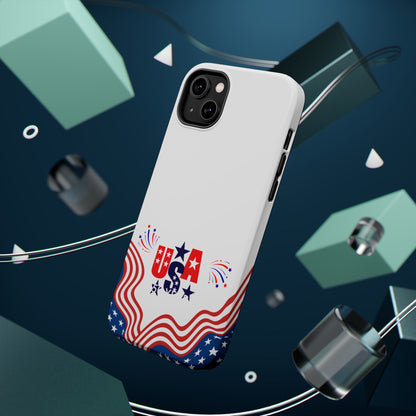 Patriotic Magnetic Phone Case 250 Years Anniversary USA Design