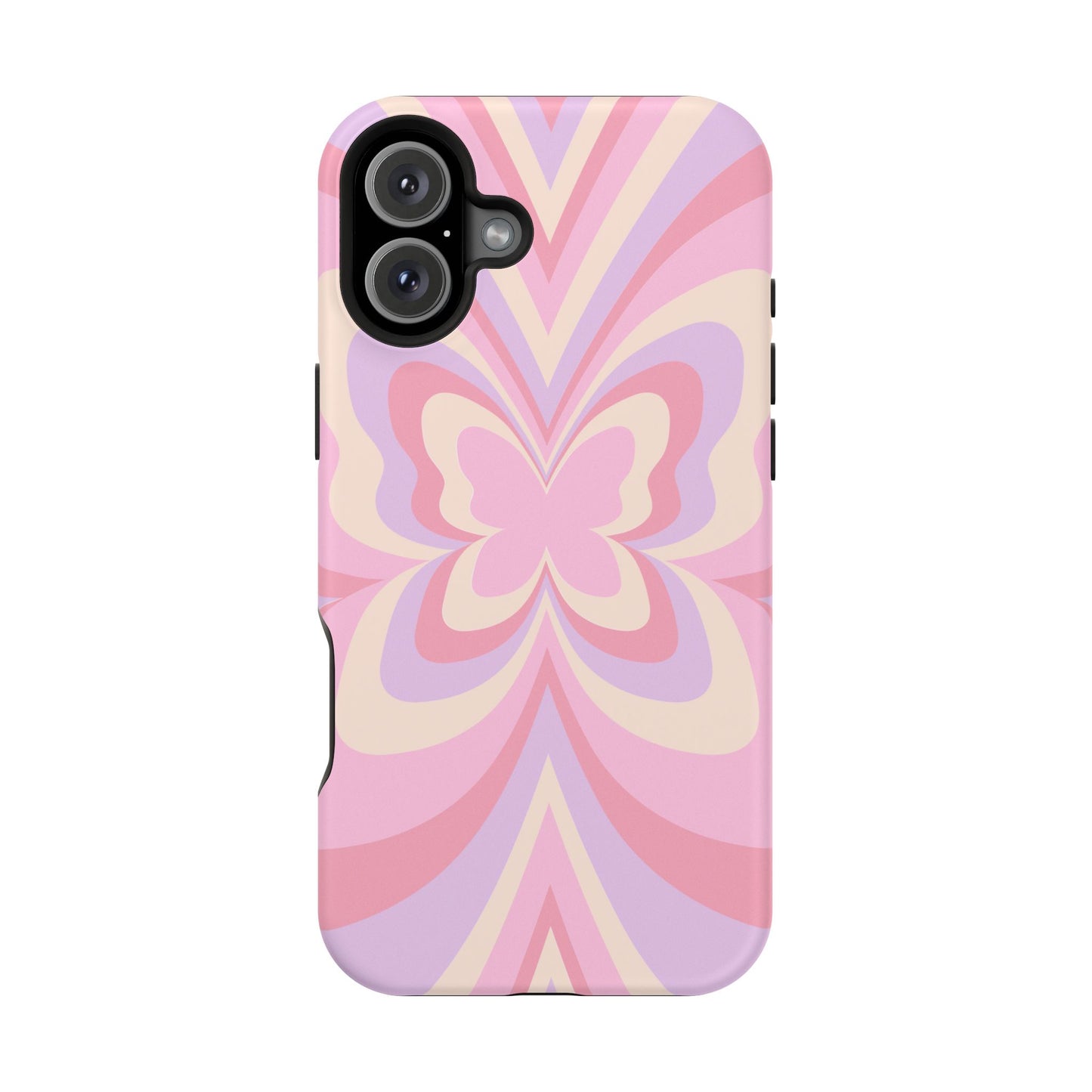 Pink Bow & Butterfly MagSafe iPhone® Case