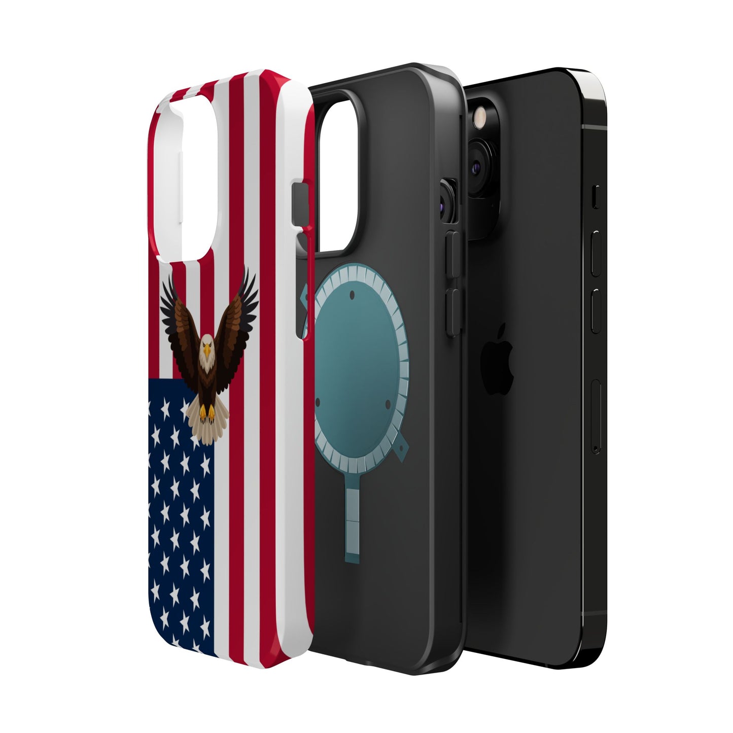 American Flag Magnetic Eagle Phone Case