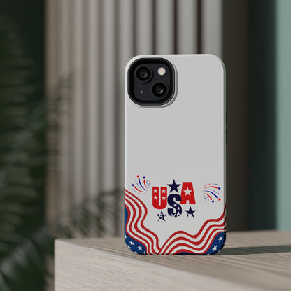 Patriotic Magnetic Phone Case 250 Years Anniversary USA Design