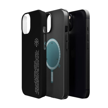 She Shall be Planted MagSafe iPhone® Case Black