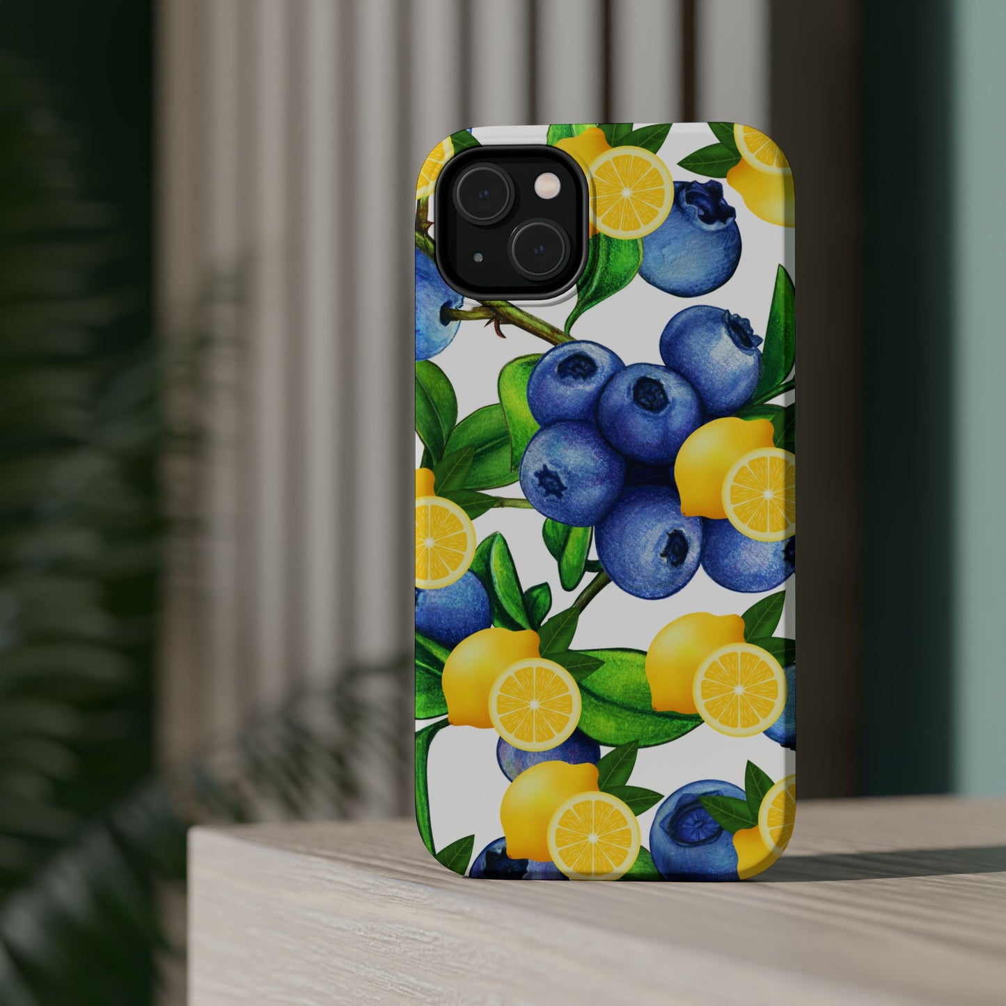 Blueberry Lemon Bliss MagSafe iPhone® Case