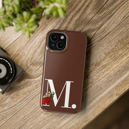 Personalized Letter M MagSafe iPhone® Case