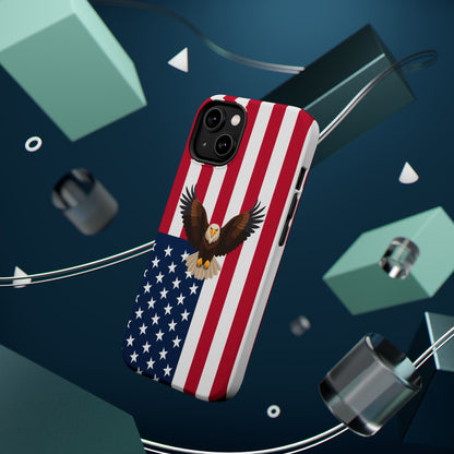 American Flag Magnetic Eagle Phone Case