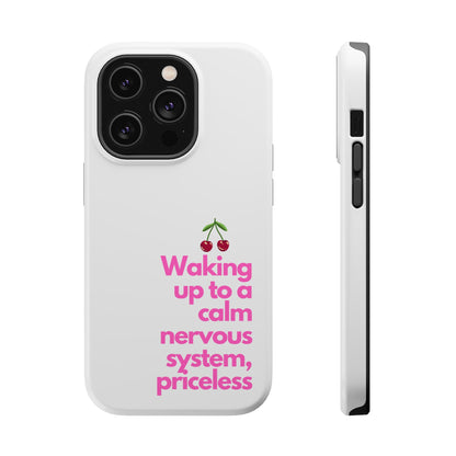 Stay Calm MagSafe iPhone® Case White