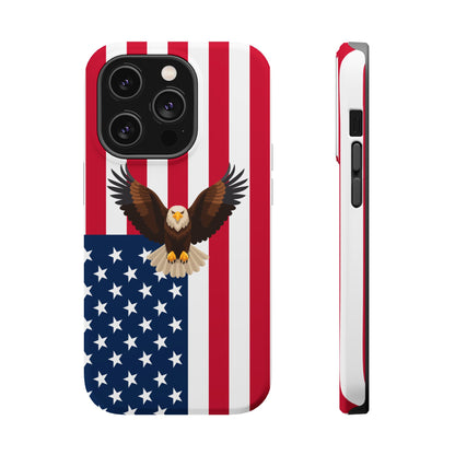 American Flag Magnetic Eagle Phone Case