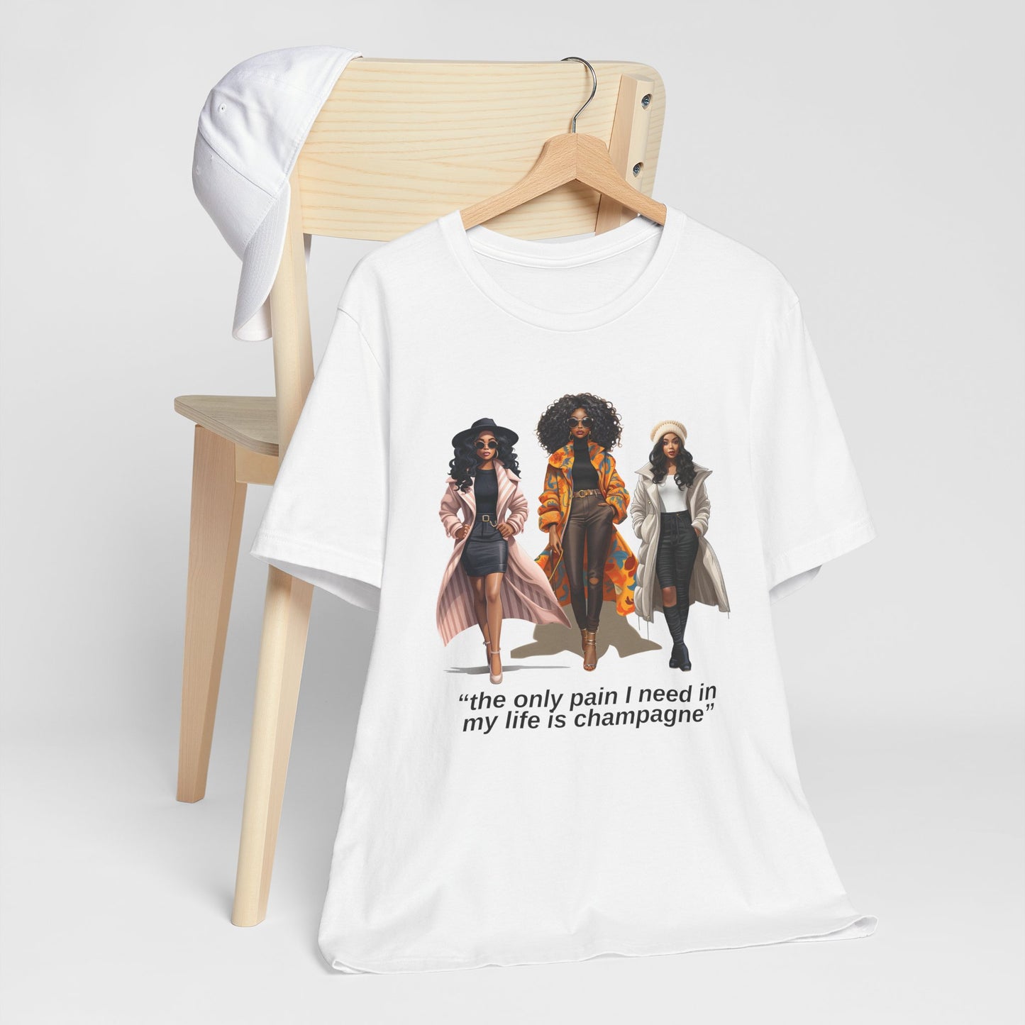 Champagne Soft Cotton Tee