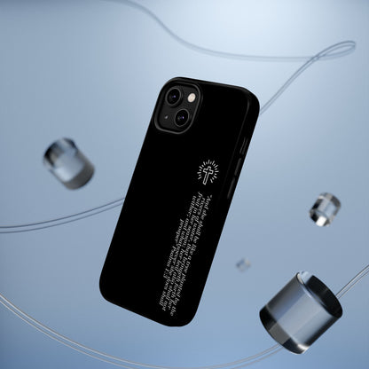 She Shall be Planted MagSafe iPhone® Case Black