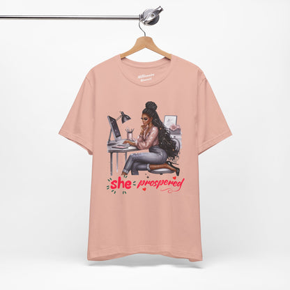 She Prospered Soft Cotton Tee