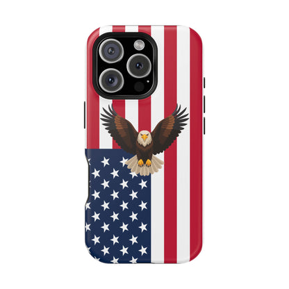 American Flag Magnetic Eagle Phone Case