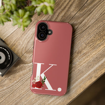 Personalized Letter K MagSafe iPhone® Case