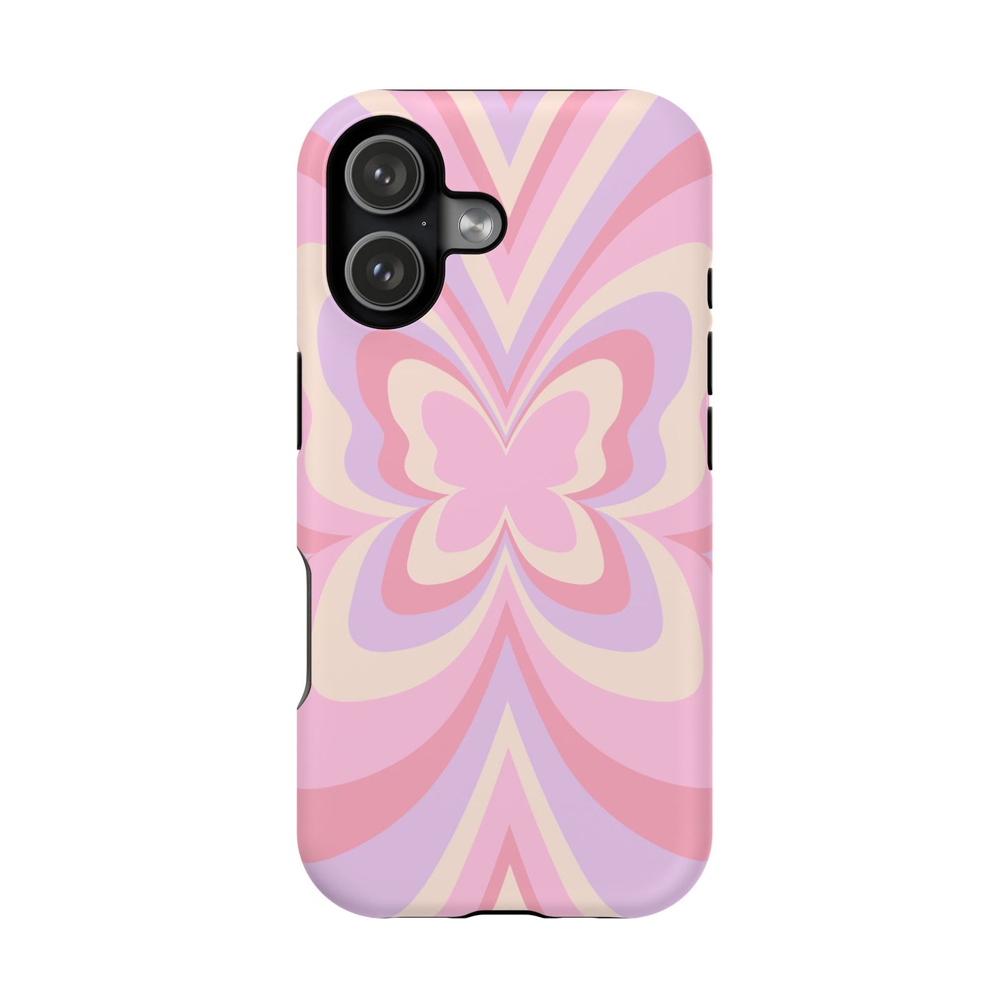 Pink Bow & Butterfly MagSafe iPhone® Case