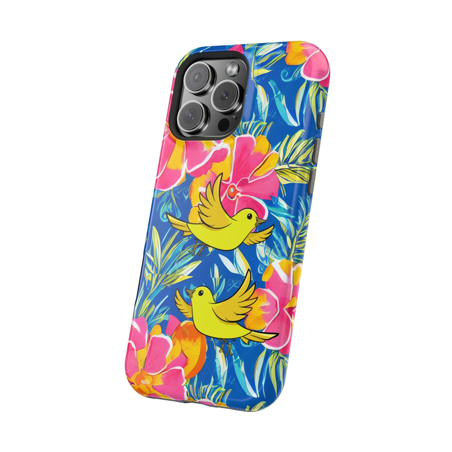 iPhone® 16 Pro Max Case Yellow Birds