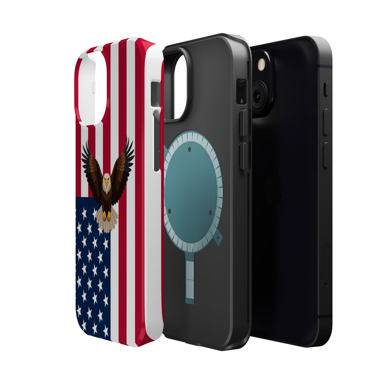 American Flag Magnetic Eagle Phone Case