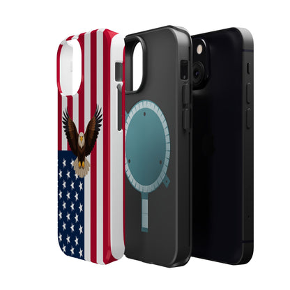 American Flag Magnetic Eagle Phone Case