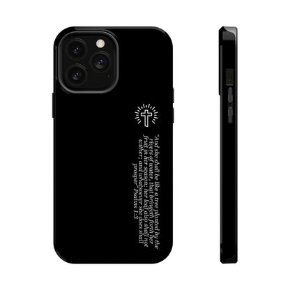 She Shall be Planted MagSafe iPhone® Case Black