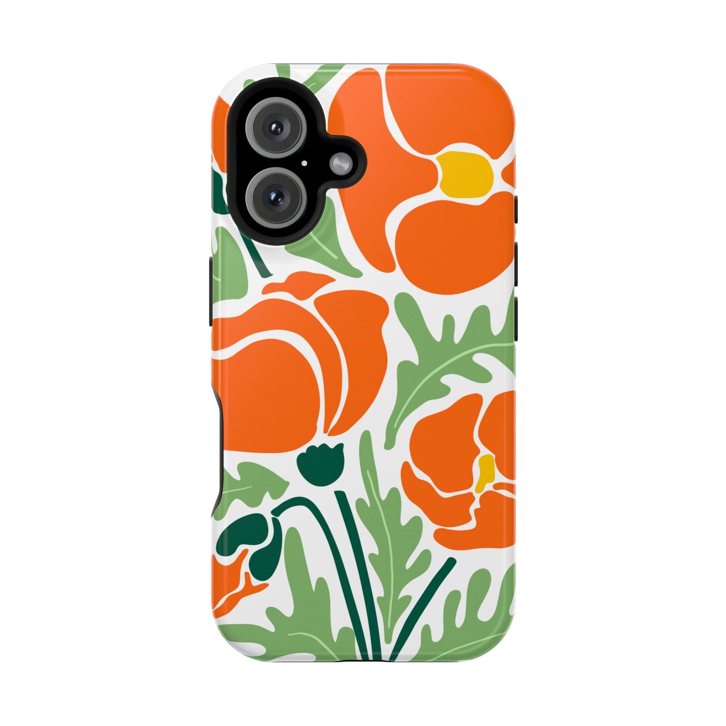 Orange Daisy MagSafe iPhone® Case