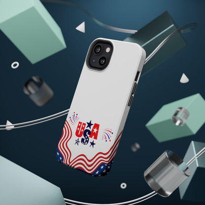 Patriotic Magnetic Phone Case 250 Years Anniversary USA Design