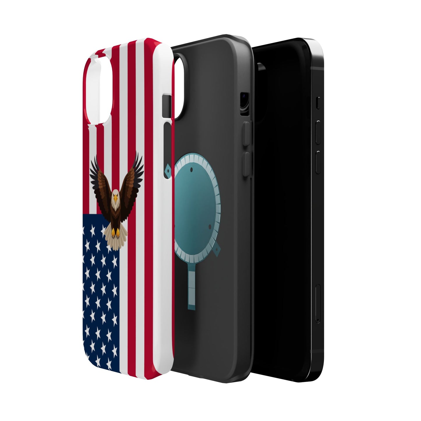 American Flag Magnetic Eagle Phone Case