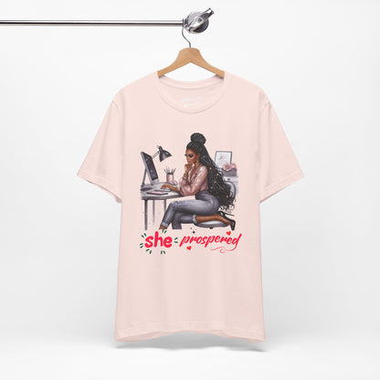 She Prospered Soft Cotton Tee