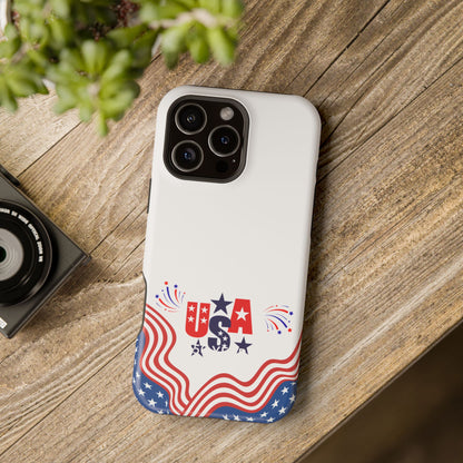 Patriotic Magnetic Phone Case 250 Years Anniversary USA Design