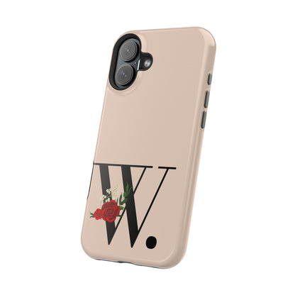 Personalized Letter W MagSafe iPhone® Case