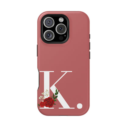 Personalized Letter K MagSafe iPhone® Case