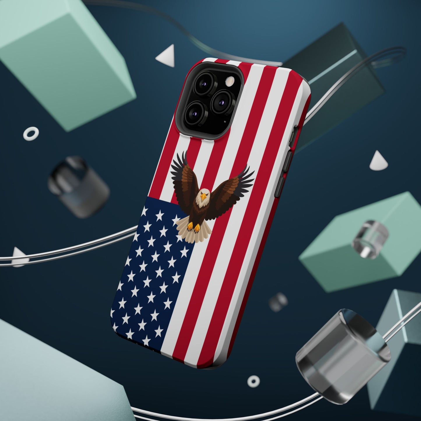 American Flag Magnetic Eagle Phone Case