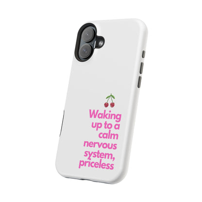 Stay Calm MagSafe iPhone® Case White
