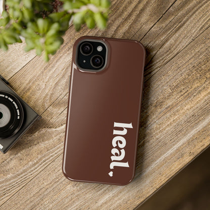 Heal MagSafe iPhone® Case Brown Sugar