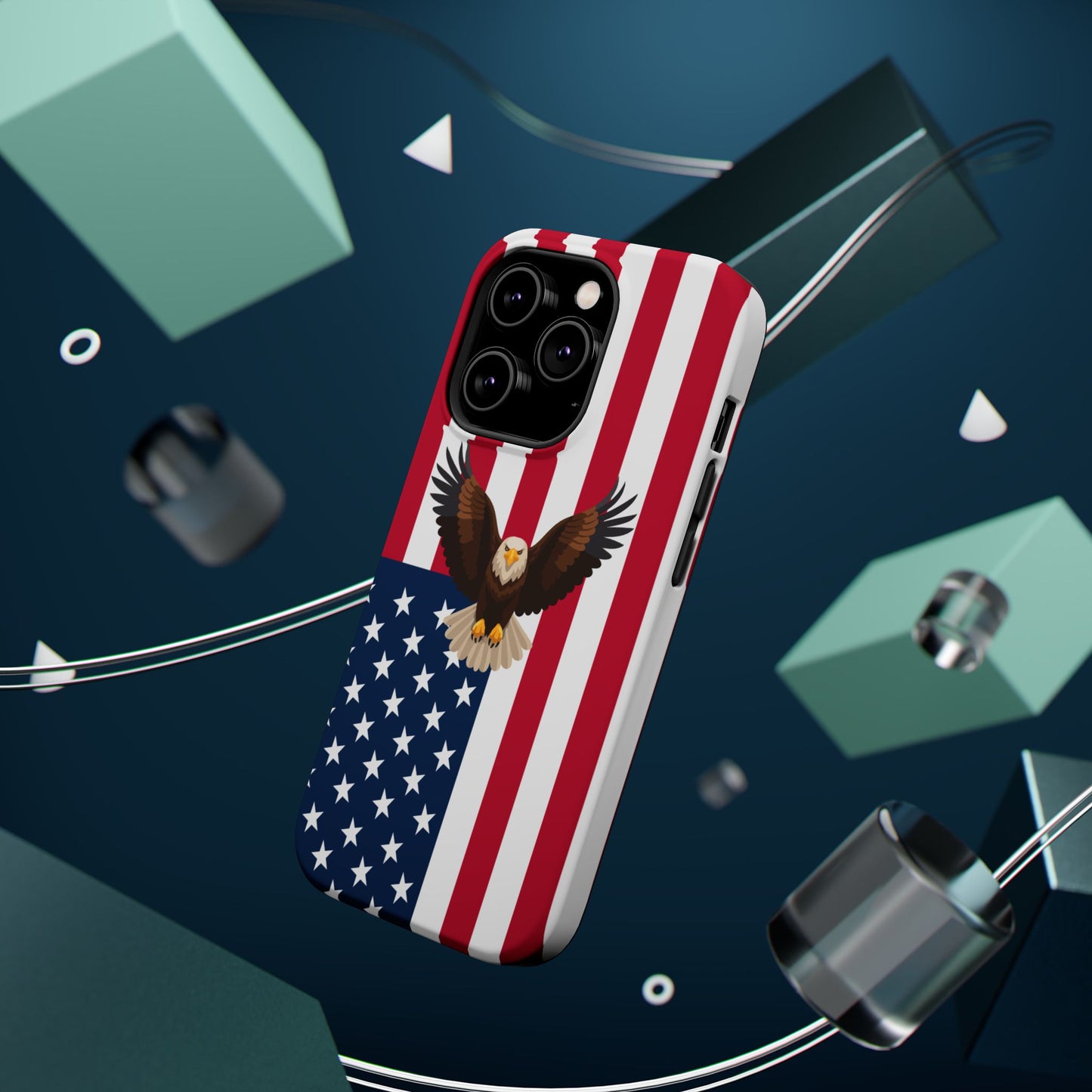 American Flag Magnetic Eagle Phone Case