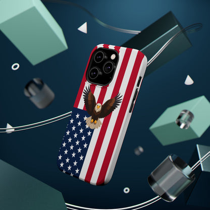 American Flag Magnetic Eagle Phone Case