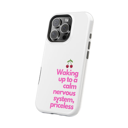 Stay Calm MagSafe iPhone® Case White