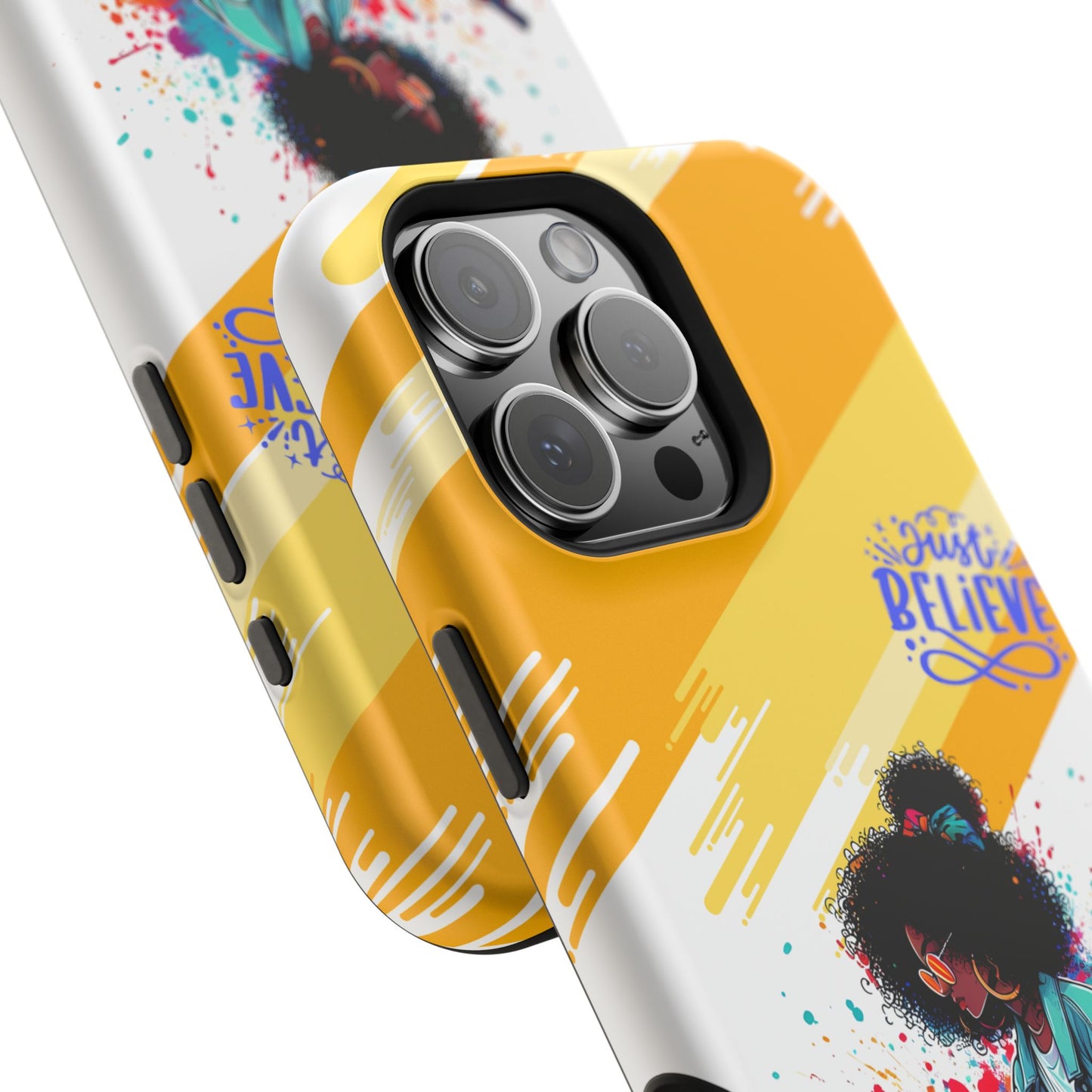 Black Girl Believe MagSafe iPhone® Case