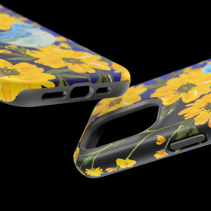 Yellow Flowers MagSafe iPhone® Case