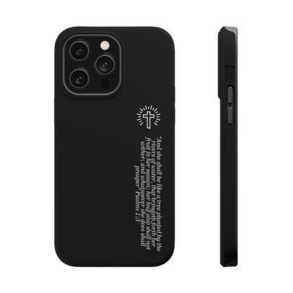 She Shall be Planted MagSafe iPhone® Case Black