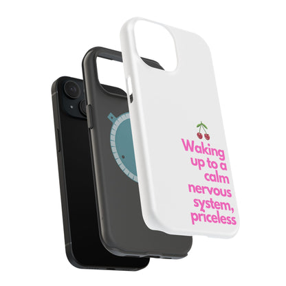 Stay Calm MagSafe iPhone® Case White