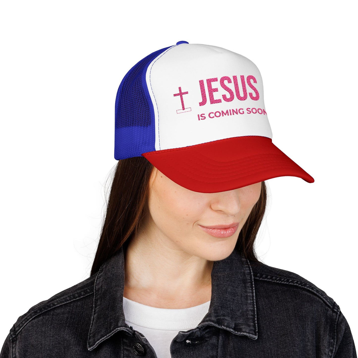 Jesus Is Coming Soon Foam Trucker Hat