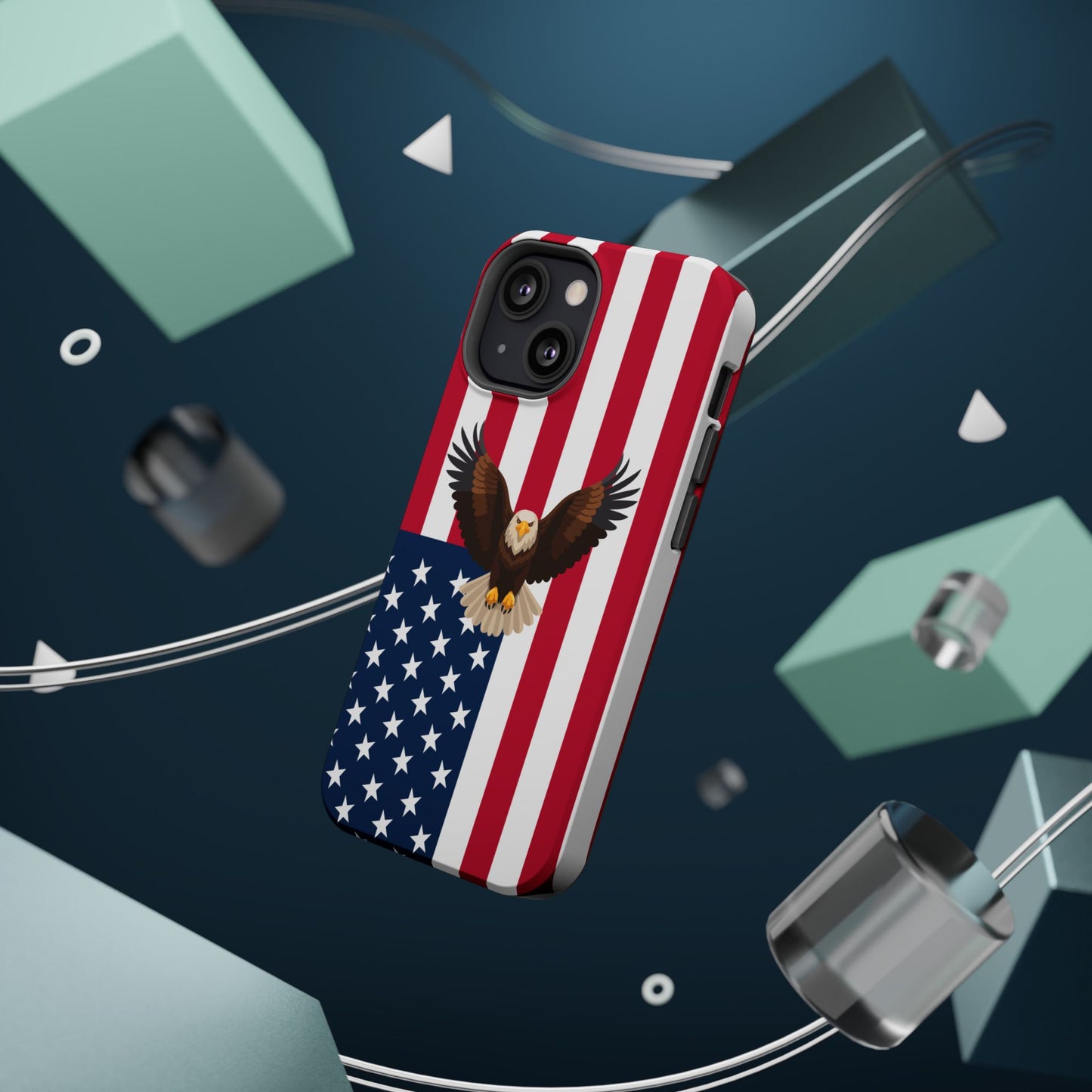 American Flag Magnetic Eagle Phone Case