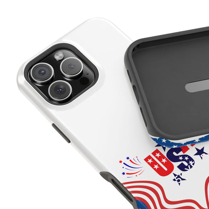Patriotic Magnetic Phone Case 250 Years Anniversary USA Design